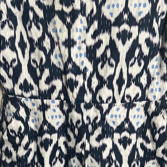 Fit and Flare Linen Dress - Picture 4 of 6